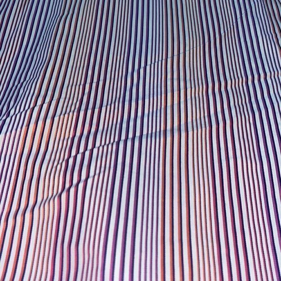 Robert Graham X Mens 3 XL Shirt Cotton Multicolor Striped Flip Cuff Tailored - Picture 16 of 16